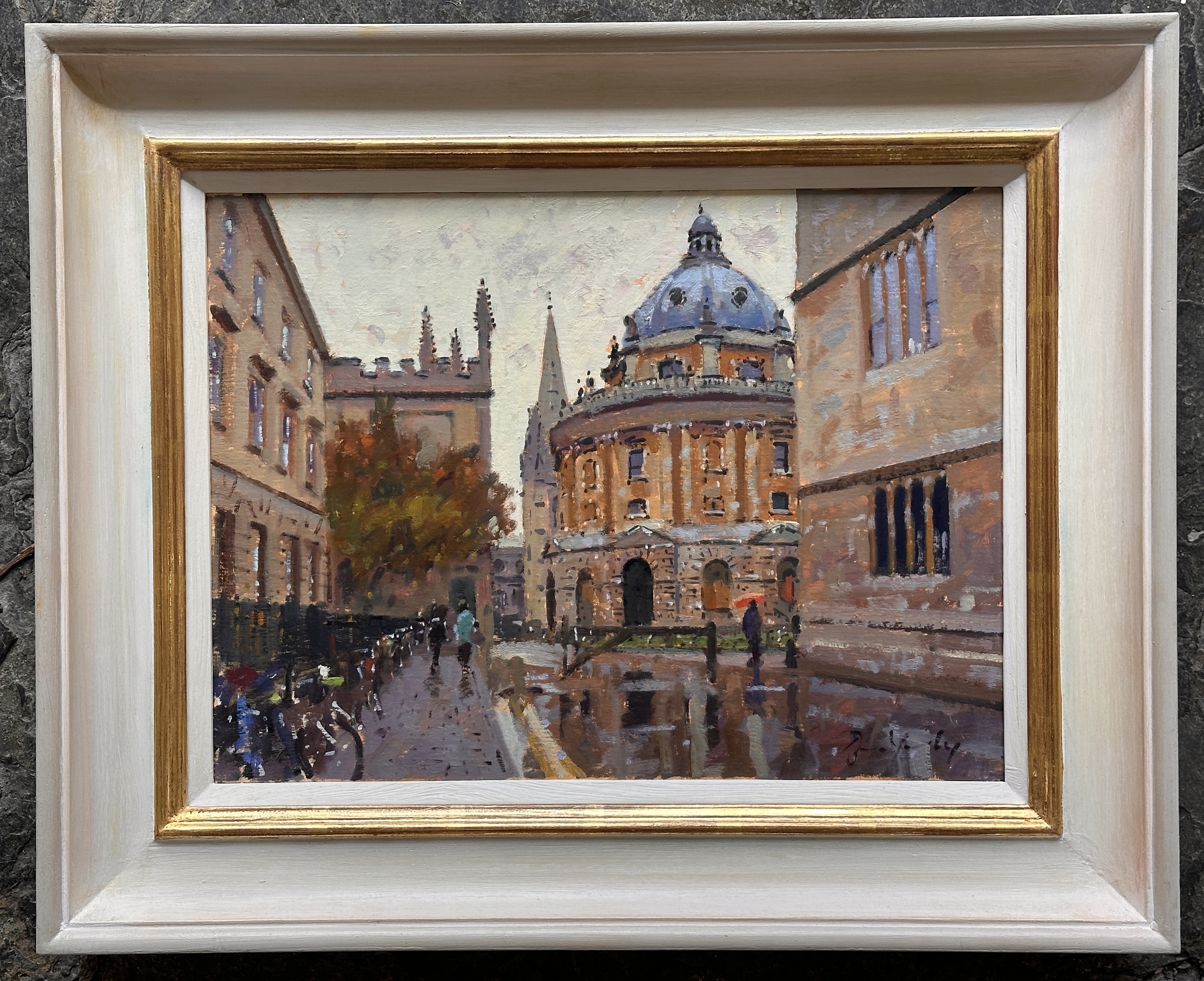 Yardley, Bruce Radcliffe Square in the Rain, Oxford